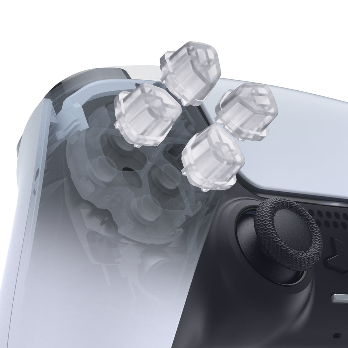 eXtremeRate Ergonomic Split Dpad Buttons (SDP Buttons) for PS5 ...