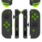 eXtremeRate Retail Clear Lime Green Replacement DIY Colorful ABXY Buttons Directions Keys Repair Kits with Tools for NS Switch JoyCon & OLED JoyCon - JoyCon Shell NOT Included - AJ120