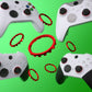 eXtremeRate Custom Accent Rings for eXtremeRate ASR Version Shell, Compatible with Xbox Series X/S Controller & Xbox One Elite (Model 1698) & Elite Series 2 (Model 1797 and Core Model 1797) Controller - Chrome Red eXtremeRate