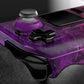 Custom Full Set Shell with Buttons for Steam Deck Console - Gradient Translucent Purple Rose Red eXtremeRate