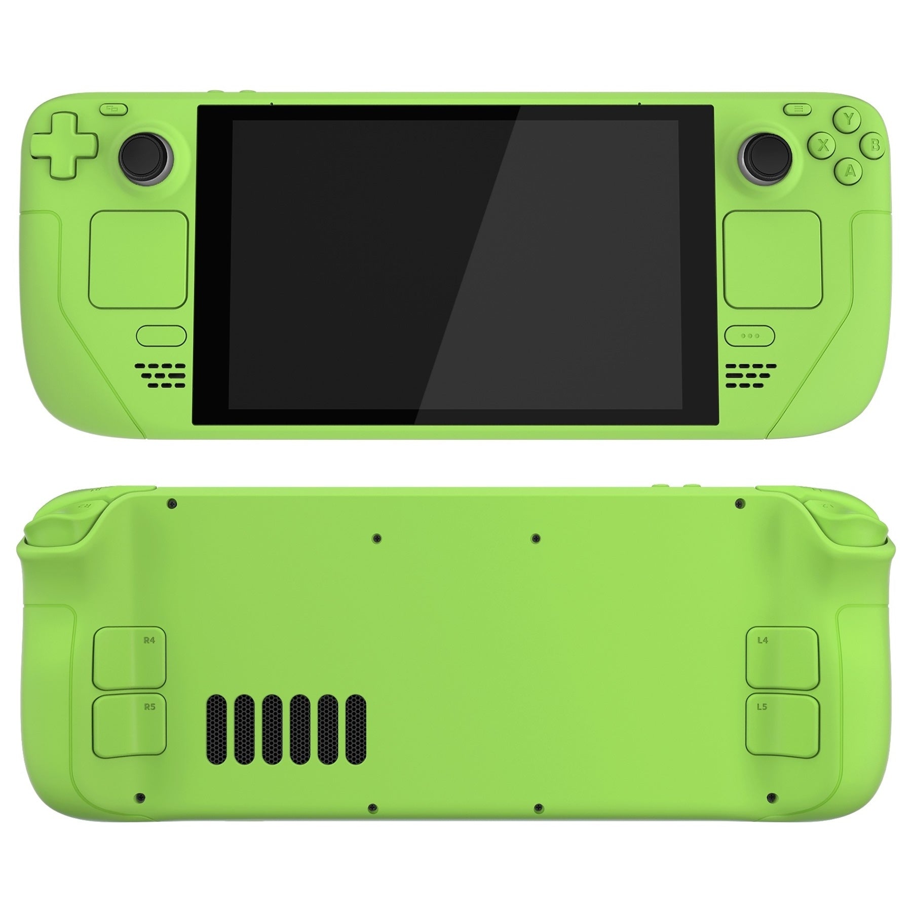 Custom Full Set Shell with Buttons for Steam Deck Console - Green eXtremeRate