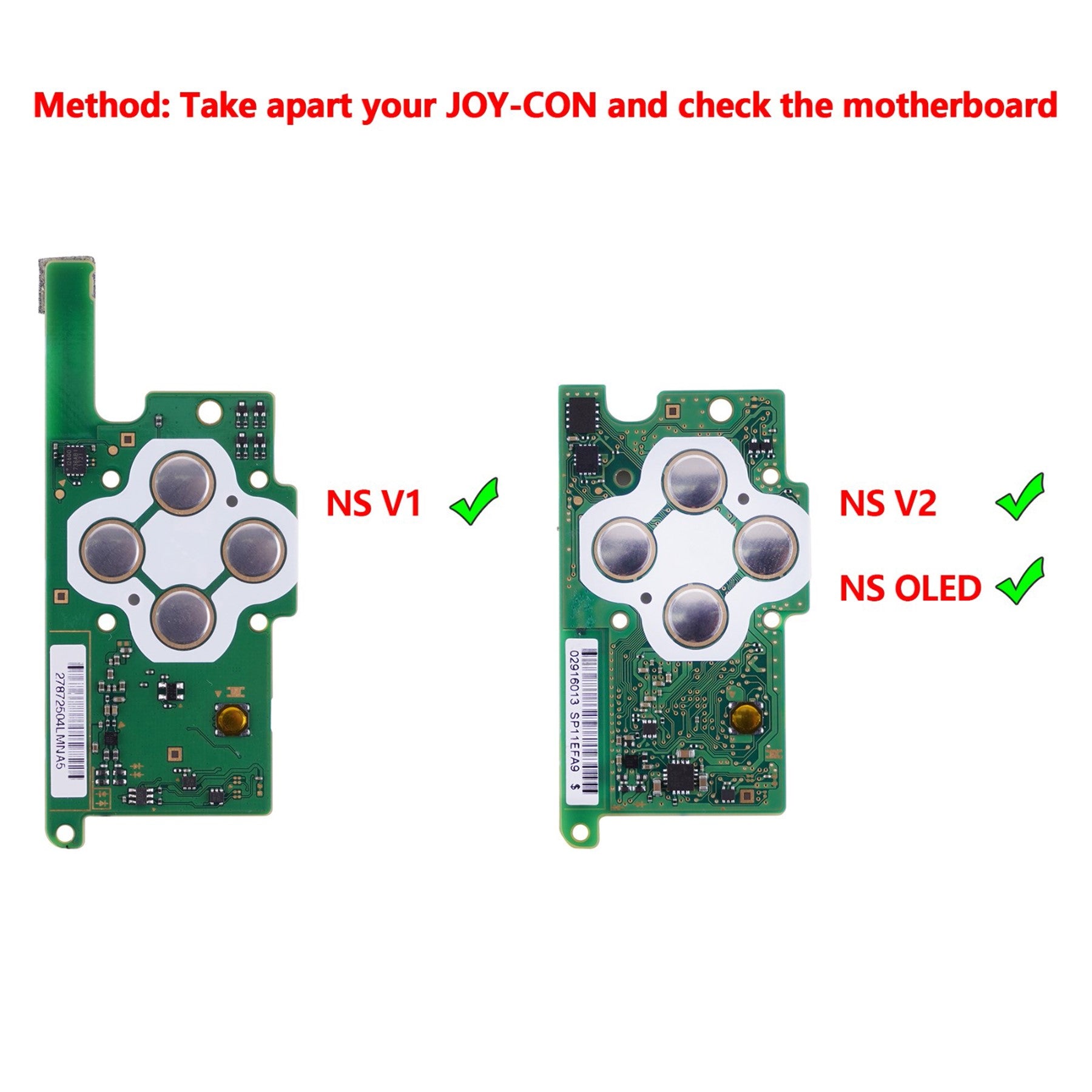 7 Colors 9 Modes NS Joycon DFS LED Kit for NS Switch, Multi-Colors Luminated Classical Symbols ABXY Trigger Face Buttons for NS Switch & Switch OLED Model JoyCon - JoyCon NOT Included - NSLED012G2 eXtremeRate
