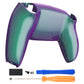 eXtremeRate Replacement Back Housing Bottom Shell Compatible with PS5 Controller - Chameleon Green Purple Glossy eXtremeRate