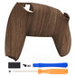 eXtremeRate Replacement Back Housing Bottom Shell Compatible with PS5 Controller - Wood Grain eXtremeRate