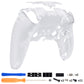 eXtremeRate Replacement Back Housing Bottom Shell Compatible with PS5 Edge Controller - Clear