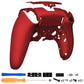 eXtremeRate Replacement Back Housing Bottom Shell Compatible with PS5 Edge Controller - Scarlet Red