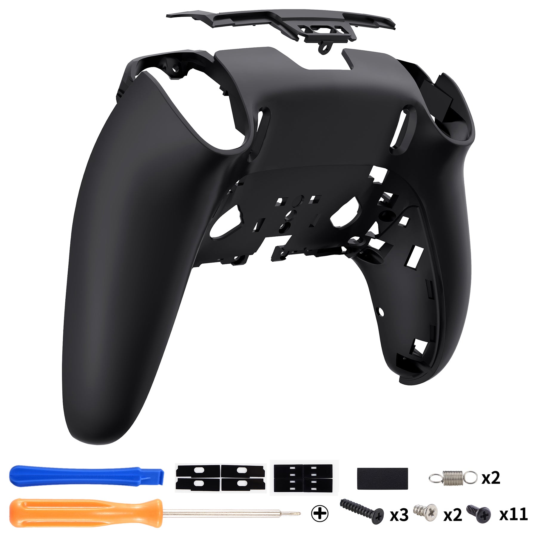 Ps5 Controller Back eXtremeRate Black Custom Back Housing Bottom Shell Compatible with ps5 ...