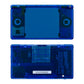 eXtremeRate Replacement Full Housing Shell & Buttons with Screen Lens for Nintendo DS Lite NDSL - Clear Blue