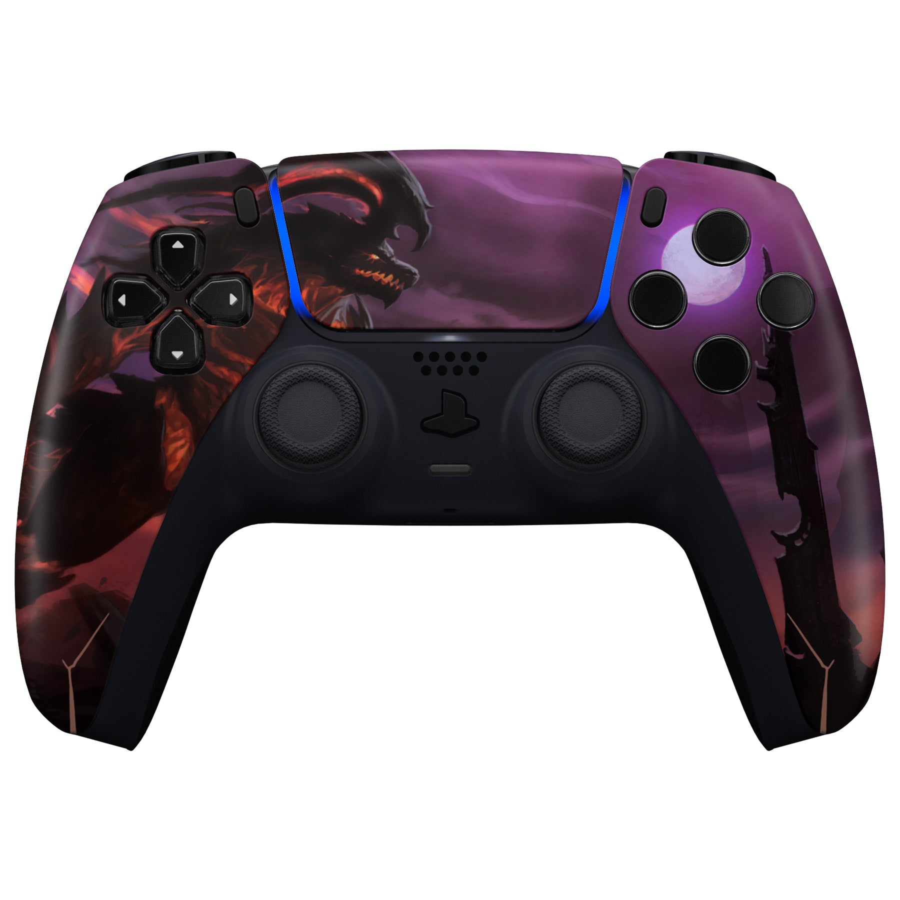 Pink Watercolour Clouds Ps5 Controller Skin