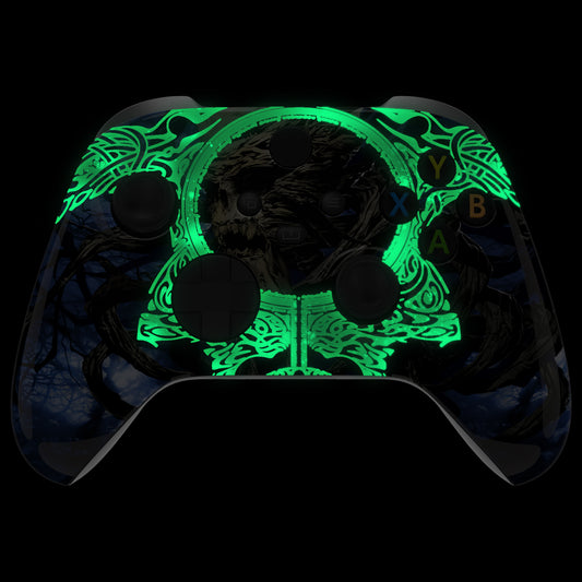 Replacement Front Housing Shell for Xbox Series X & S Controller - Glow in Dark - The Awakening of the Earth Lord eXtremeRate