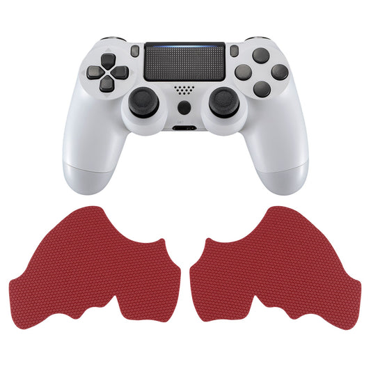 Red 1 Pair Non-slip Left Right Grips Decal for ps4 Slim Pro Controller - GC00156 eXtremeRate