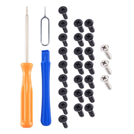 eXtremeRate Full Set Repair Tools Screwdriver Prying Tool Eject Pin with Spare Screws Set for PS5 Controller eXtremeRate