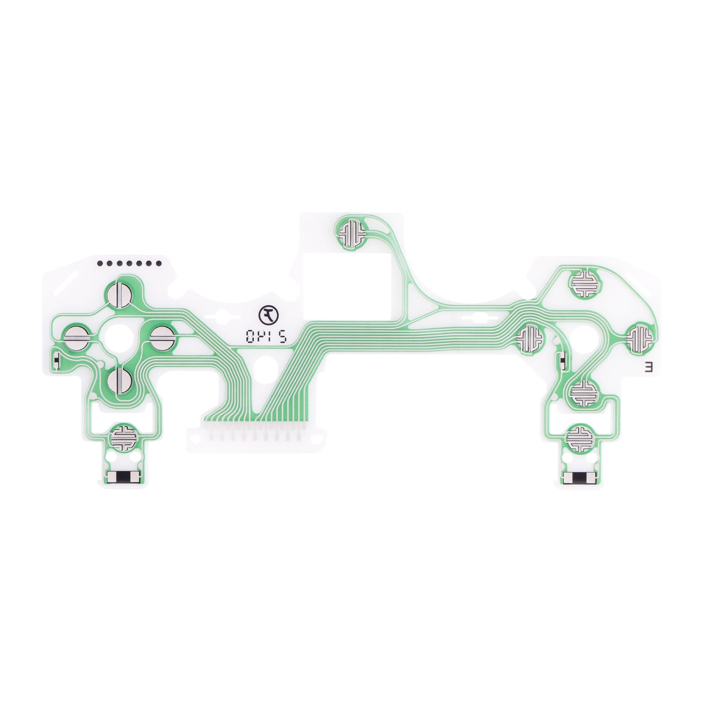 eXtremeRate 5 Pcs Keypad Conductive Film Ribbon Flex Cable for PS4 Controller JDM-040 - GP4F0048*5
