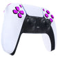 eXtremeRate Replacement Full Set Buttons Compatible with PS5 Controller BDM-030/040 - Chrome Purple eXtremeRate