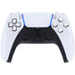 eXtremeRate Replacement Full Set Buttons Compatible with PS5 Controller BDM-030/040 - Chrome Silver eXtremeRate