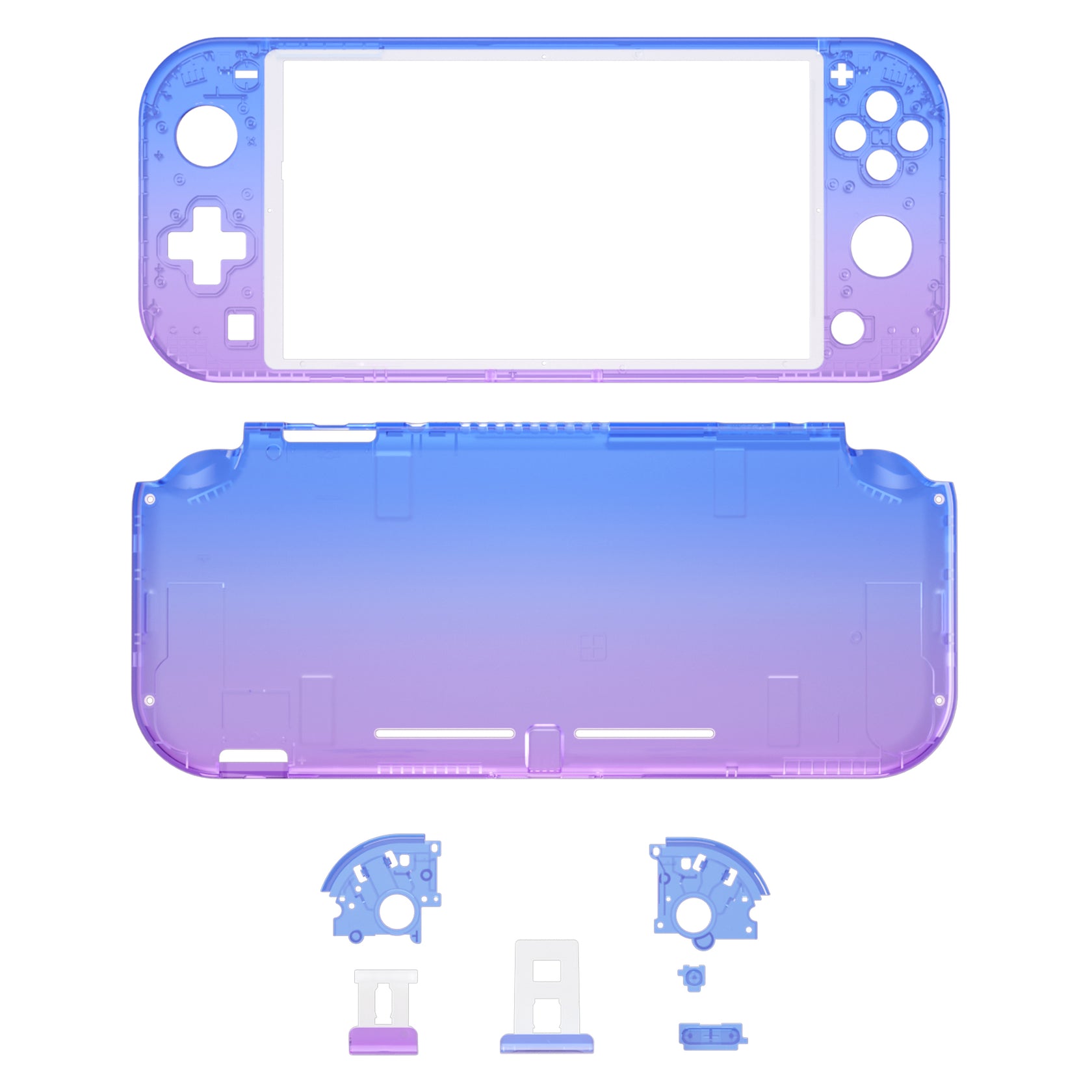 eXtremeRate Nintendo Switch Lite DIY Replacement Shells with Button ...