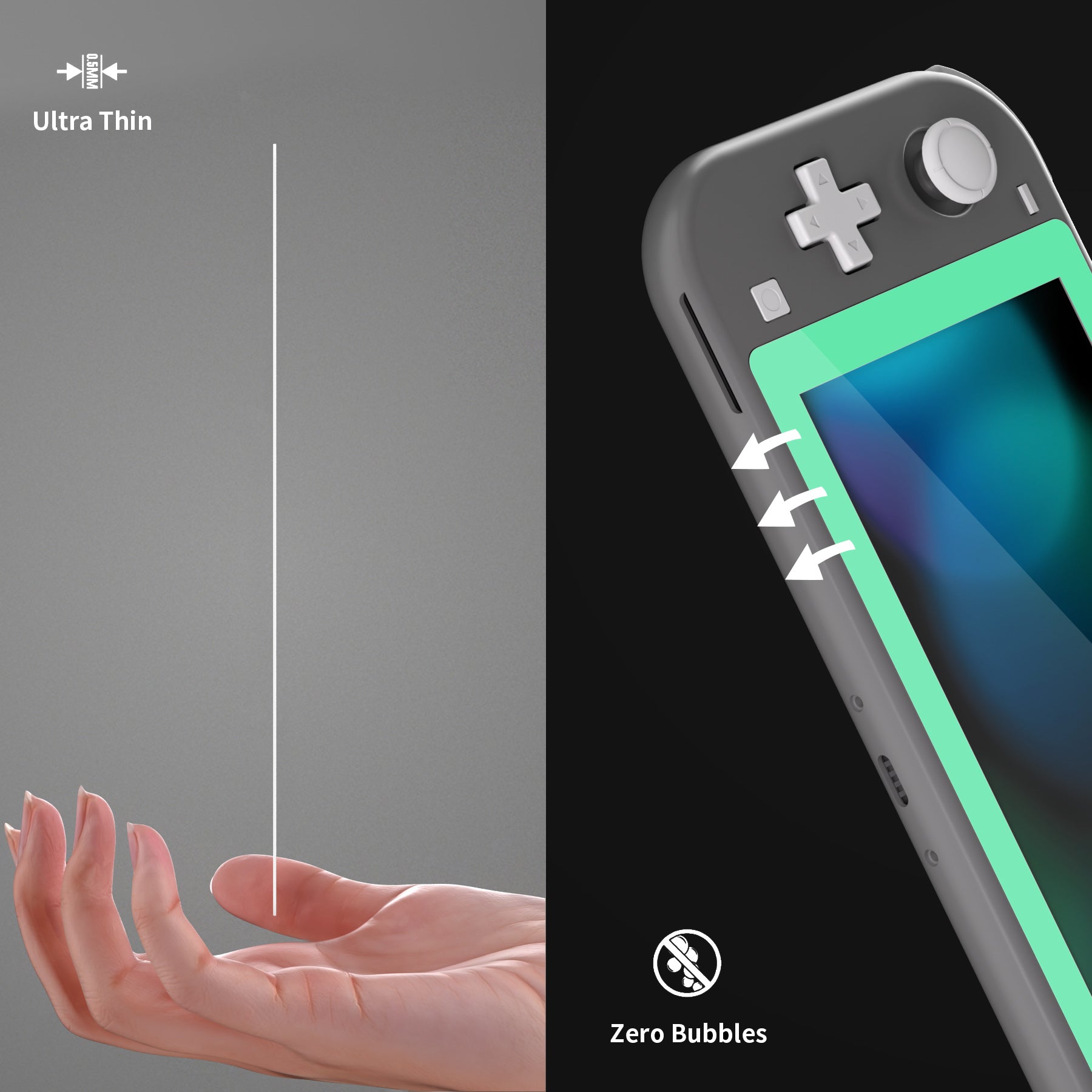 Film en verre trempé Nintendo Switch Lite Transparent - All4iphone