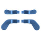 4 pcs Metallic Neptune Blue Replacement Stainless Steel Paddles for Xbox One Elite Controller Seies 2 - IL314 eXtremeRate