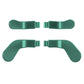4 pcs Metallic Aqua Green Replacement Stainless Steel Paddles for Xbox One Elite Controller Seies 2 - IL316 eXtremeRate