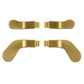 4 pcs Metallic Hero Gold Replacement Stainless Steel Paddles for Xbox One Elite Controller Seies 2 - IL318 eXtremeRate