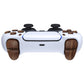 eXtremeRate Replacement Full Set Buttons Compatible with PS5 Controller BDM-030/040 - Wood Grain eXtremeRate