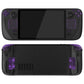 eXtremeRate Replacement Full Set Buttons for Steam Deck OLED  - Clear Atomic Purple