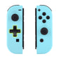 eXtremeRate Dpad Version Replacement Full Set Shell Case with Buttons for Joycon of NS Switch - Heaven Blue eXtremeRate