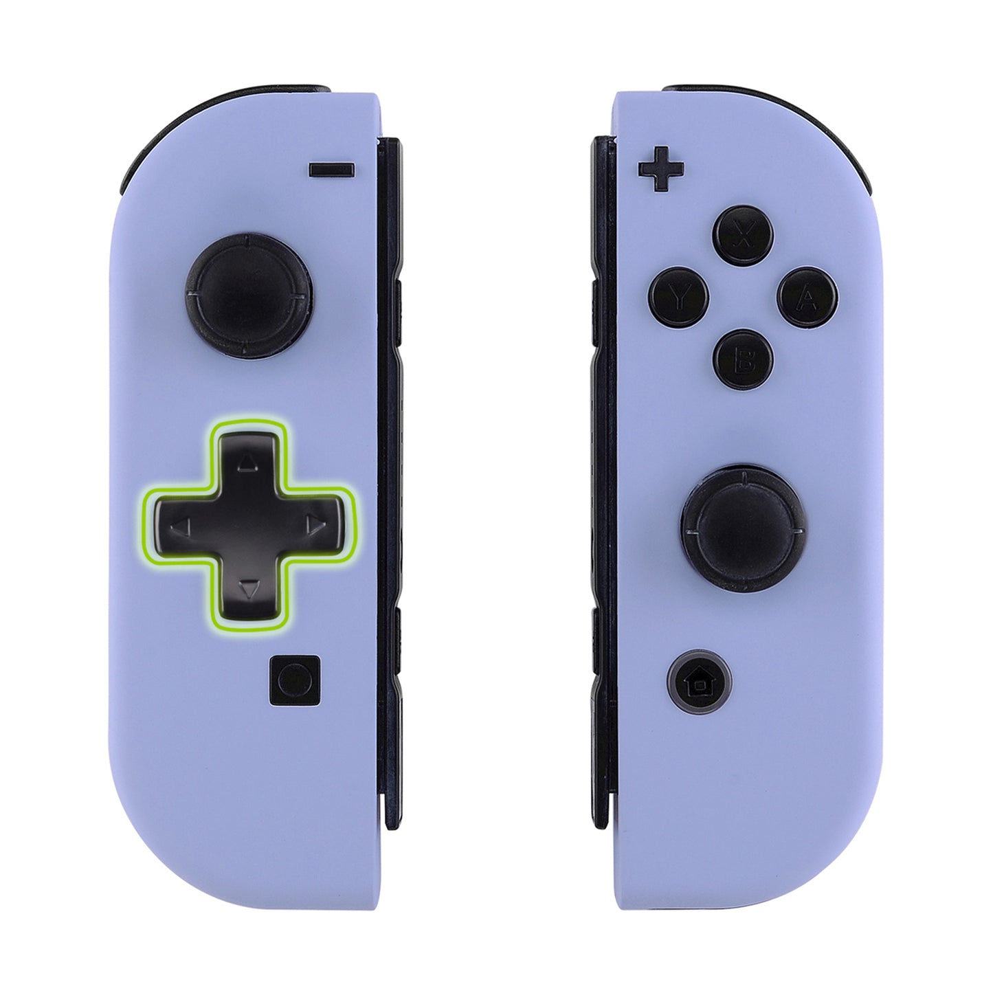 eXtremeRate Dpad Version Replacement Full Set Shell Case with Buttons for Joycon of NS Switch - Light Violet