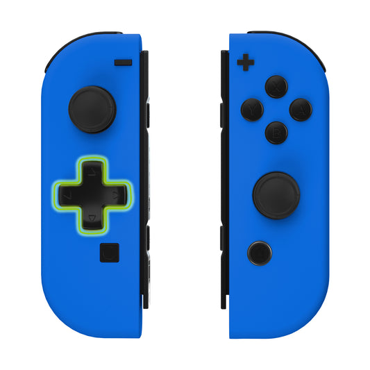 eXtremeRate Dpad Version Replacement Full Set Shell Case with Buttons for Joycon of NS Switch - Blue eXtremeRate