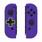 eXtremeRate Dpad Version Replacement Full Set Shell Case with Buttons for Joycon of NS Switch - Purple