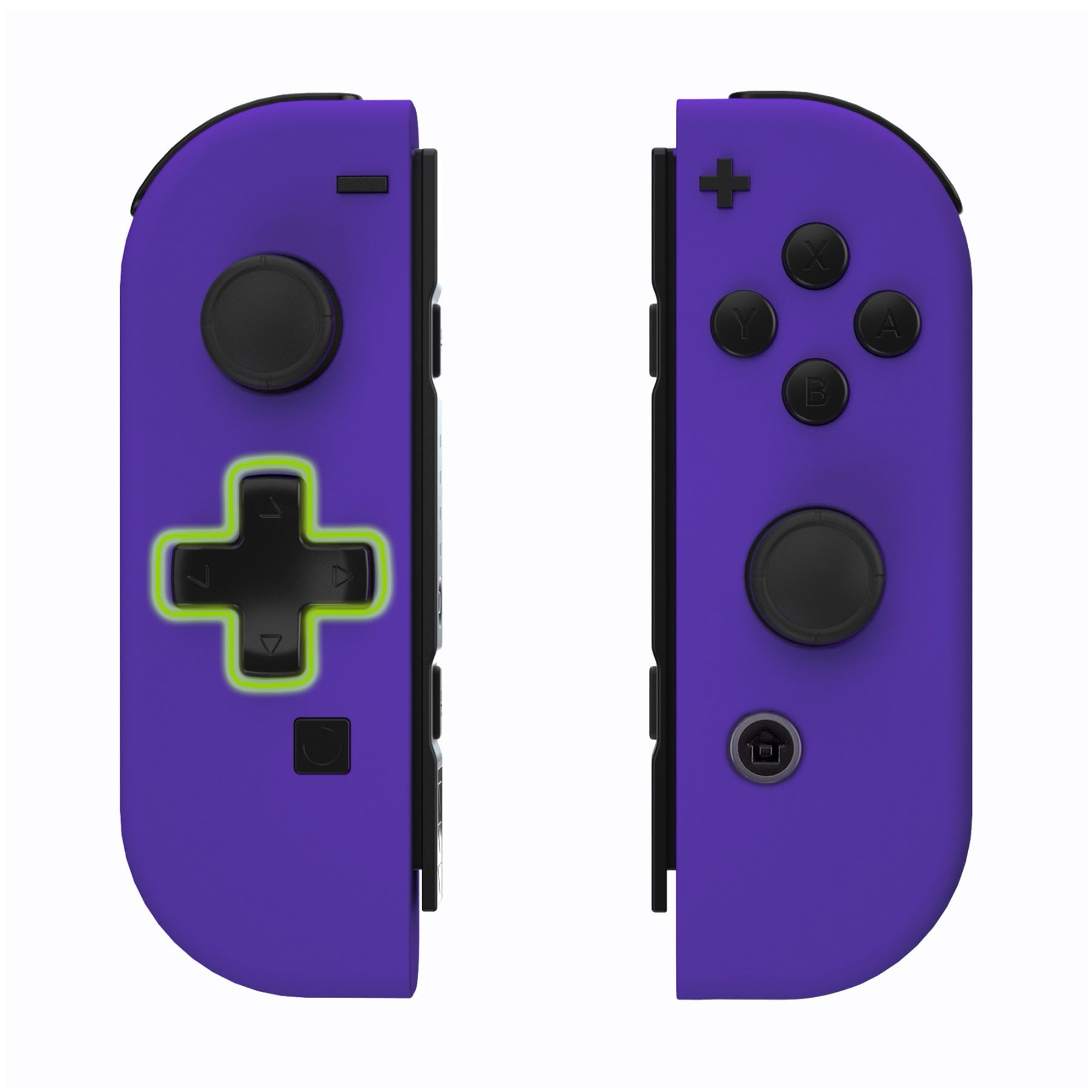 eXtremeRate Dpad Version Replacement Full Set Shell Case with Buttons for Joycon of NS Switch - Purple eXtremeRate