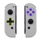 eXtremeRate Dpad Version Replacement Full Set Shell Case with Buttons for Joycon of NS Switch - Classics SNES Style