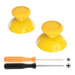eXtremeRate Replacement 3D Joystick Thumbsticks for Nintendo Switch Pro Controller - Yellow eXtremeRate