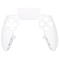 Replacement Left Right Front Housing Shell with Touchpad Compatible with PS5 Edge Controller - White eXtremeRate