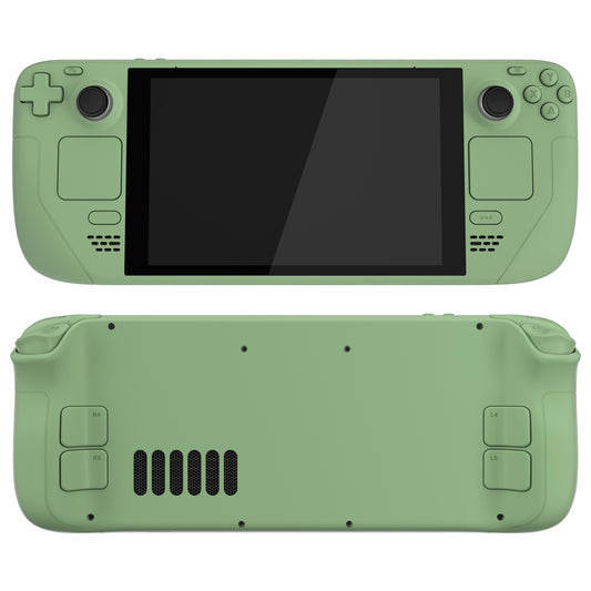eXtremeRate Retail Matcha Green Custom Full Set Shell with Buttons for Steam Deck Console