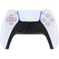 eXtremeRate Replacement Full Set Buttons Compatible with PS5 Controller BDM-030/040 - Cherry Blossoms Pink eXtremeRate