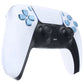 eXtremeRate Replacement Full Set Buttons Compatible with PS5 Controller BDM-030/040 - Metallic Titanium Blue eXtremeRate
