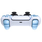 eXtremeRate Replacement Full Set Buttons Compatible with PS5 Controller BDM-030/040 - Metallic Titanium Blue eXtremeRate