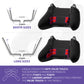 eXtremeRate Retail Metalic Scarlet Red 6in1 Replacement Interchangeable Swift Back Paddles for Xbox One Elite & Elite Series 2 Controller
