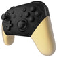 Replacement Handle Grips Shell for Nintendo Switch Pro Controller - Metallic Champagne Gold eXtremeRate