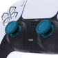 eXtremeRate Retail Mineral Blue Replacement Thumbsticks for PS5 Controller, Custom Analog Stick Joystick Compatible with PS5, for PS4 All Model Controller - JPF643