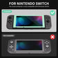 eXtremeRate Retail 2 Pack Antique Misty Green Transparent HD Clear Saver Protector Film, Tempered Glass Screen Protector for Nintendo Switch [Anti-Scratch, Anti-Fingerprint, Shatterproof, Bubble-Free] - NSPJ0712