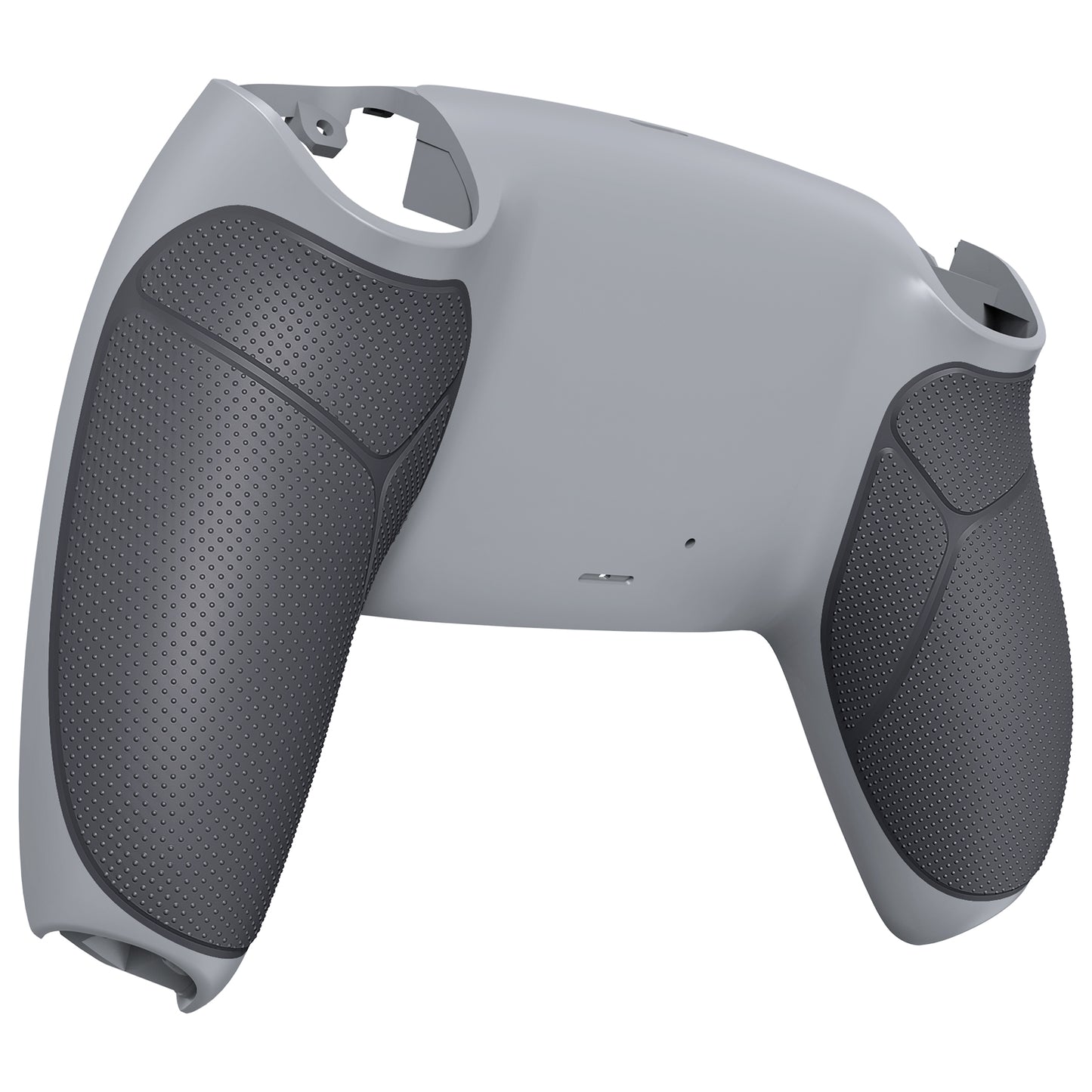 eXtremeRate Retail New Hope Gray & Classic Gray Performance Rubberized Custom Back Housing Bottom Shell Compatible with ps5 Controller, Replacement Back Shell Cover Compatible with ps5 Controller - DPFU6003
