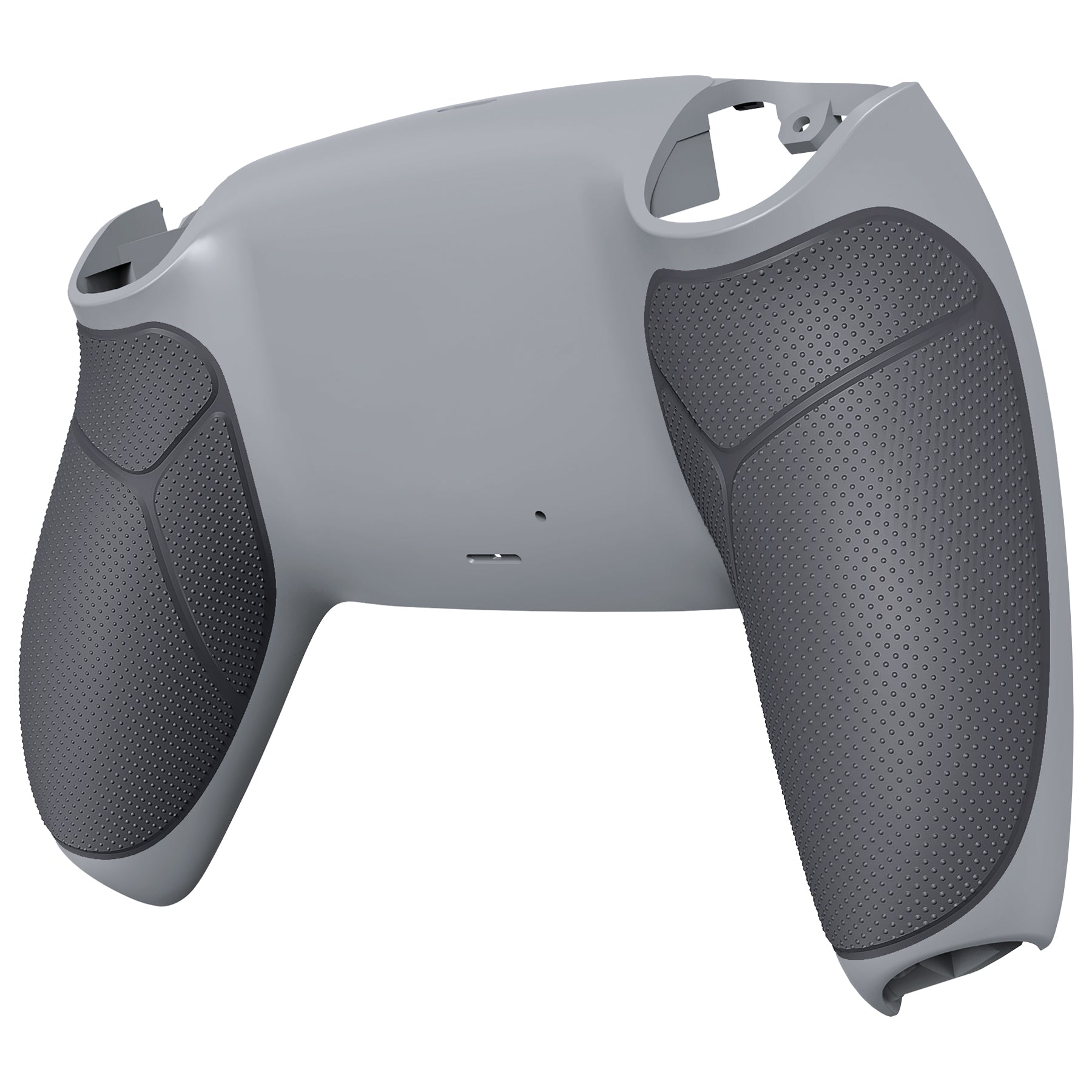 eXtremeRate Performance Grip Replacement Back Housing Bottom Shell  Compatible with PS5 Controller - Rubberized New Hope Gray & Classic Gray