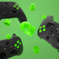 eXtremeRate Retail Three-Tone ABXY Action Buttons with Classic Symbols for Xbox Series X & S Controller & Xbox One S/X & Xbox One Elite V1/V2 Controller -Green & Clear - JDX3M014