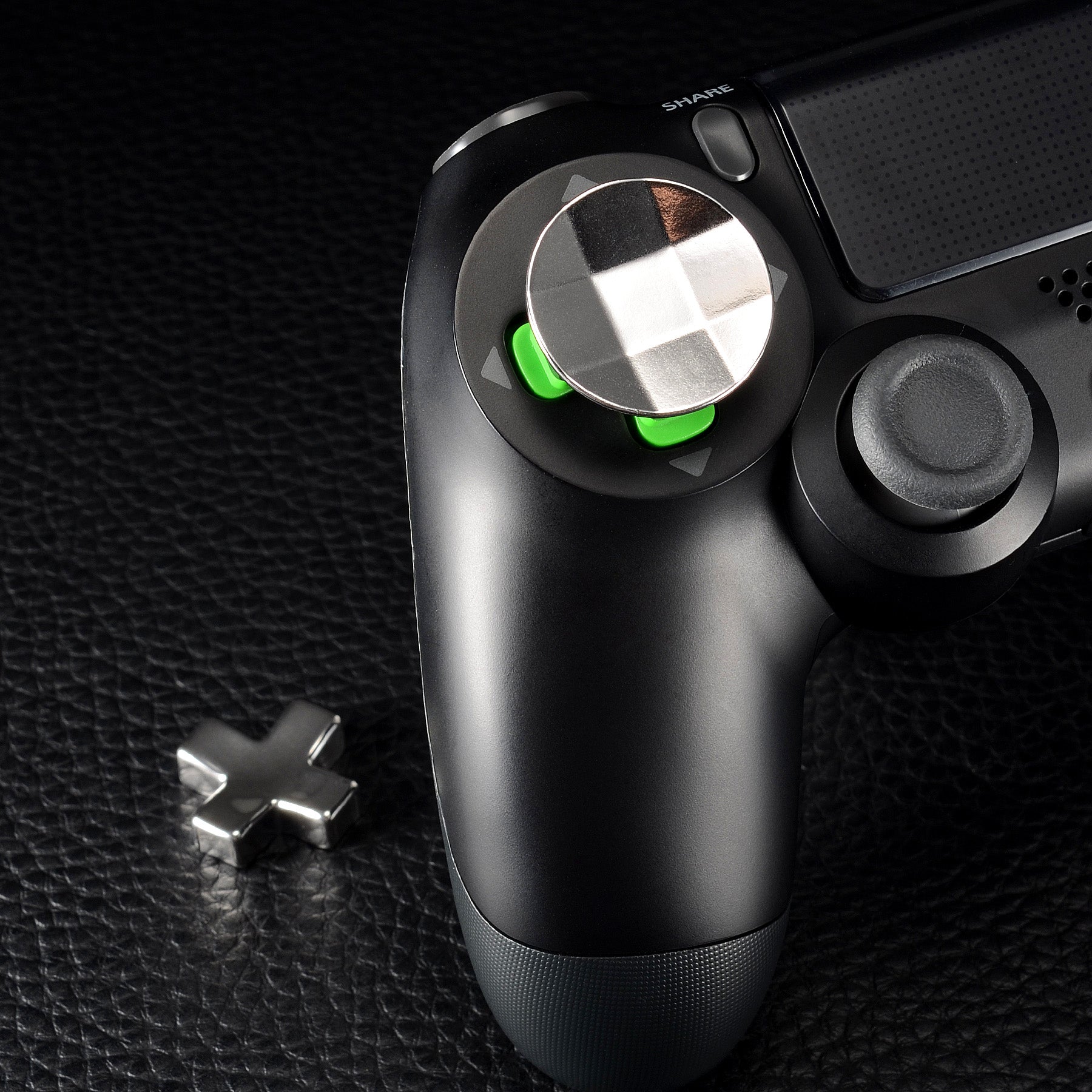eXtremeRate Botones magnéticos de bala de metal para controlador PS4,  palanca de mando de aluminio de altura ajustable, piezas de repuesto para
