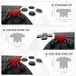 eXtremeRate Retail Carmine Red Replacement Swappable Thumbsticks for PS5 Edge Controller, Custom Interchangeable Analog Stick Joystick Caps for PS5 Edge Controller - Controller & Thumbsticks Base NOT Included - P5J105