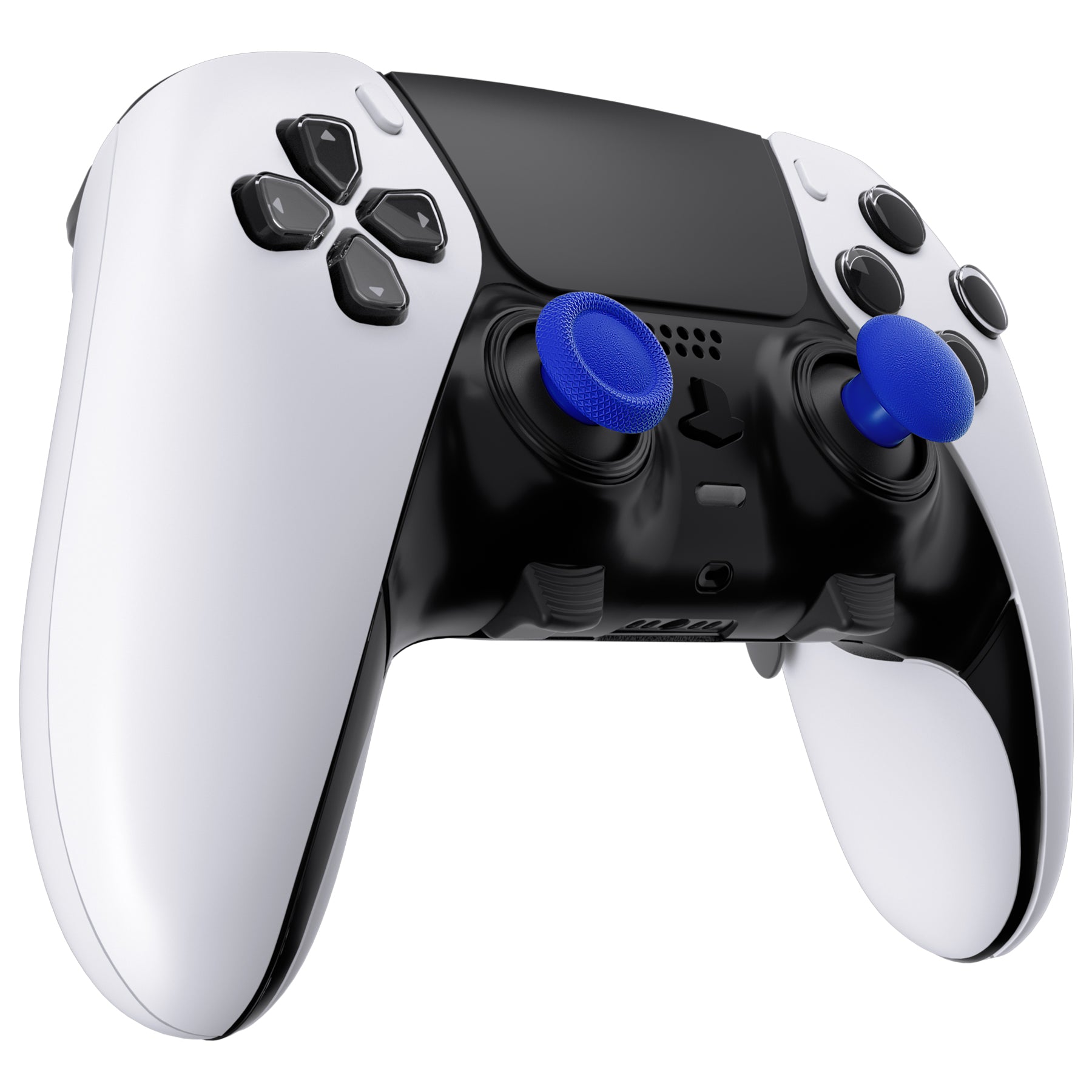 eXtremeRate Retail Blue Replacement Swappable Thumbsticks for PS5 Edge Controller, Custom Interchangeable Analog Stick Joystick Caps for PS5 Edge Controller - Controller & Thumbsticks Base NOT Included - P5J106