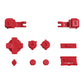 eXtremeRate Retail Passion Red Custom Full Set Buttons for Gameboy Advance SP, Replacement A B L R Button Power On Off Volume Button D-pad Key for GBA SP Console - Console NOT Included - ASPJ212