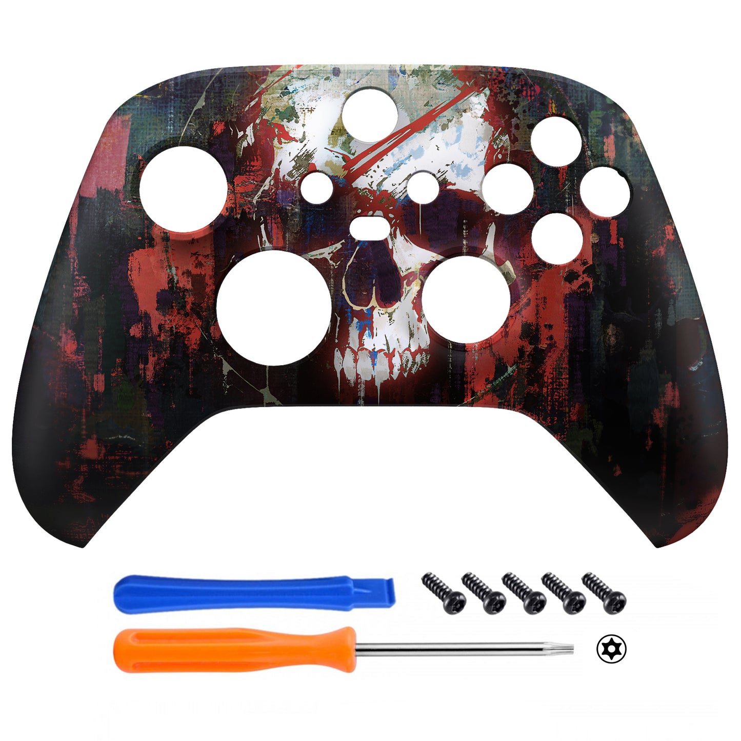 Phantom Skull Replacement Front Housing Shell For Xbox Series X & S Controller eXtremeRate